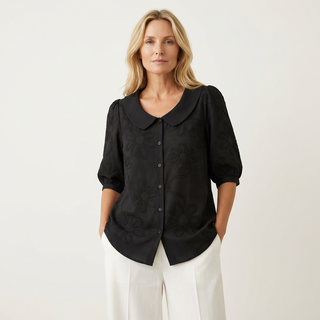 Ada | Blusa Suave con Estampado Floral