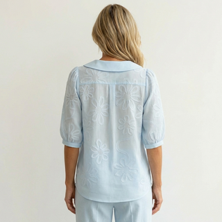 Ada | Blusa Suave con Estampado Floral