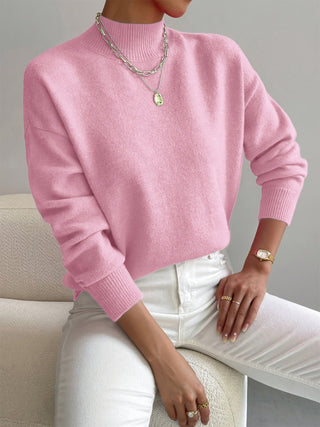 Ona | Jersey Refinado de Cuello Alto