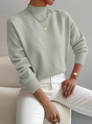Ona | Jersey Refinado de Cuello Alto