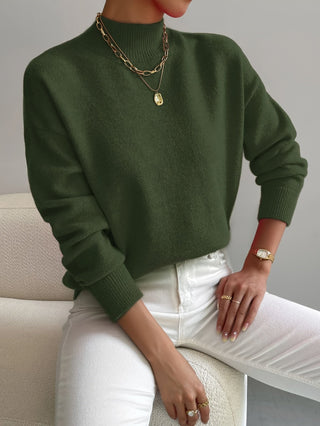 Ona | Jersey Refinado de Cuello Alto