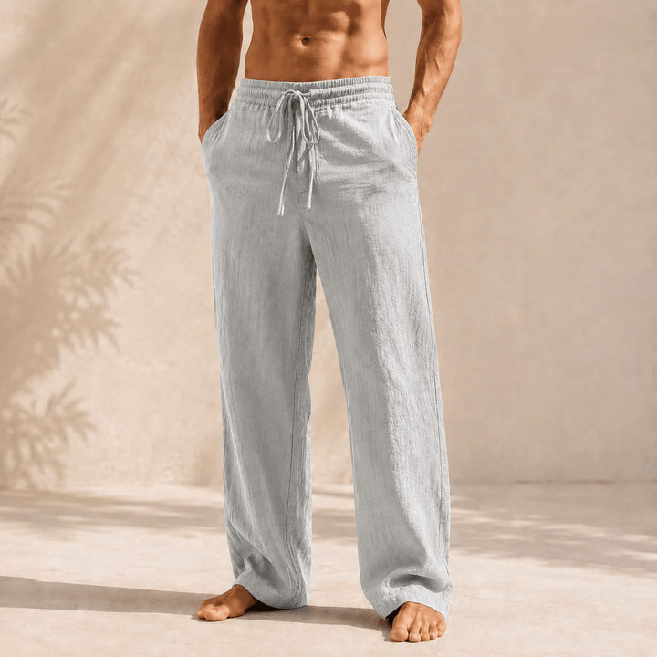 Josué | Pantalón de Mezcla de Lino