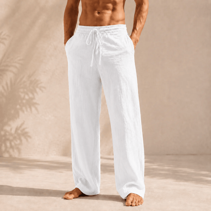 Josué | Pantalón de Mezcla de Lino