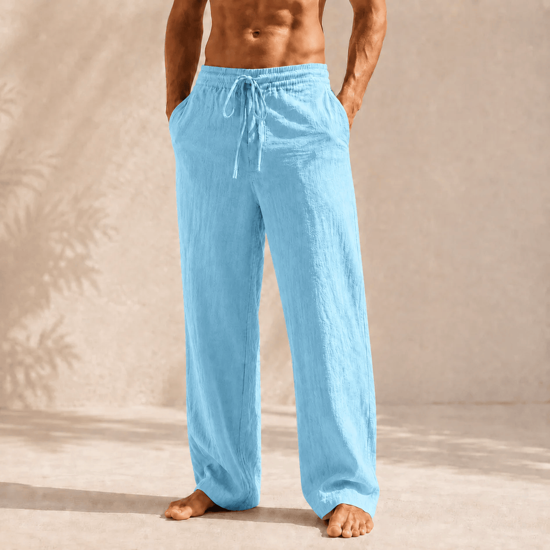 Josué | Pantalón de Mezcla de Lino