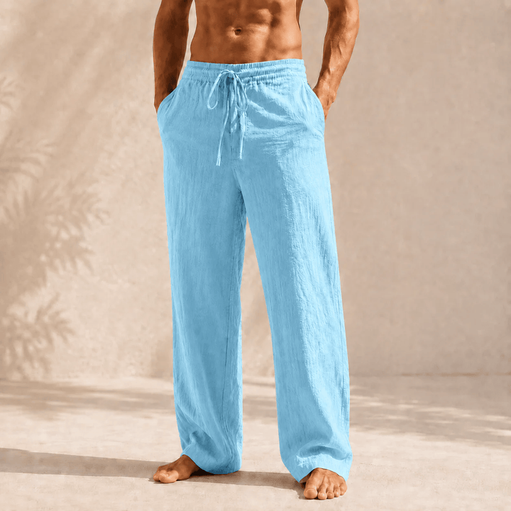 Josué | Pantalón de Mezcla de Lino