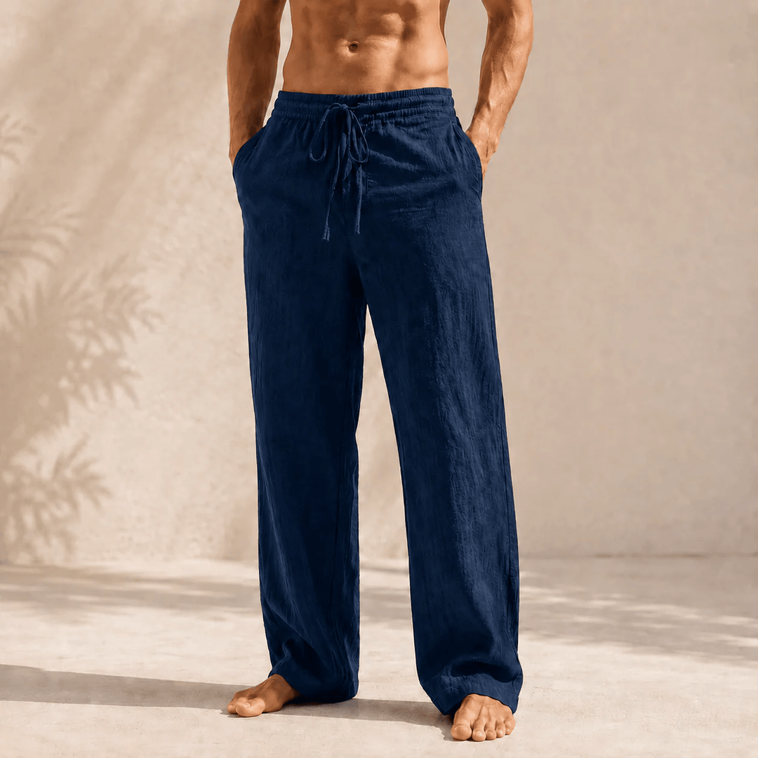 Josué | Pantalón de Mezcla de Lino